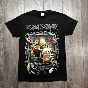 Iron Maiden Trooper Arms Tour Shirt Mens Small Black Beer Pub Graphic 2019